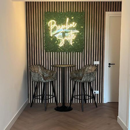 Bamboe Suite Bentveld Met Ligbad En Gratis Parkeren Esterno foto